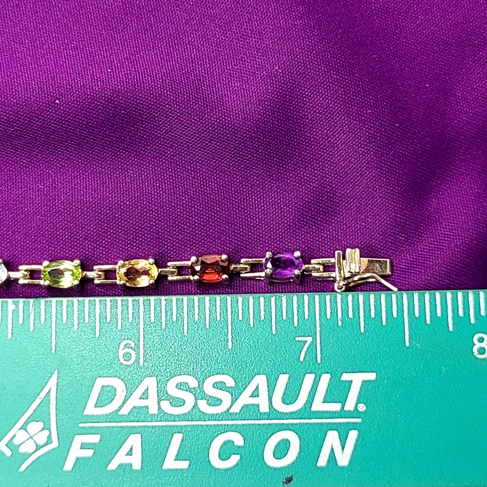 Multi Gemstone Bracelet